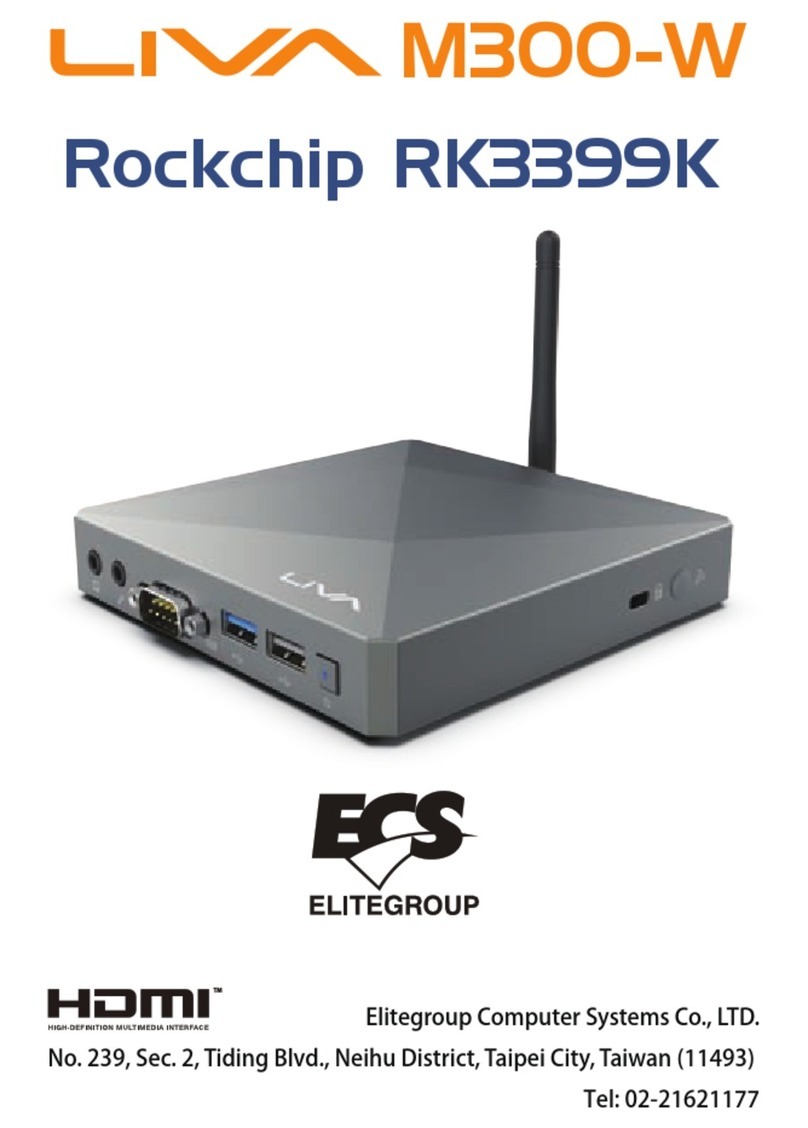 ECS Liva M300-W user manual