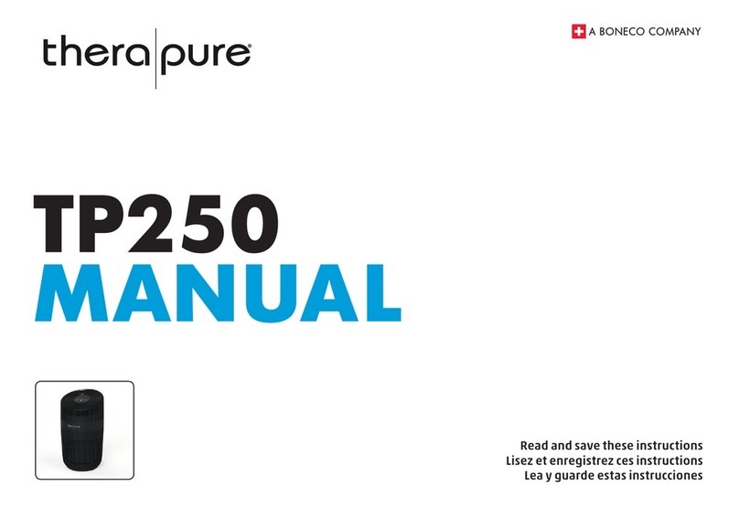 Boneco Therapure TP250 User manual