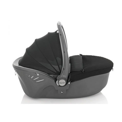 Britax romer BABY-SAFE SLEEPER User manual Britax romer BABY-SAFE SLEEPER User manual