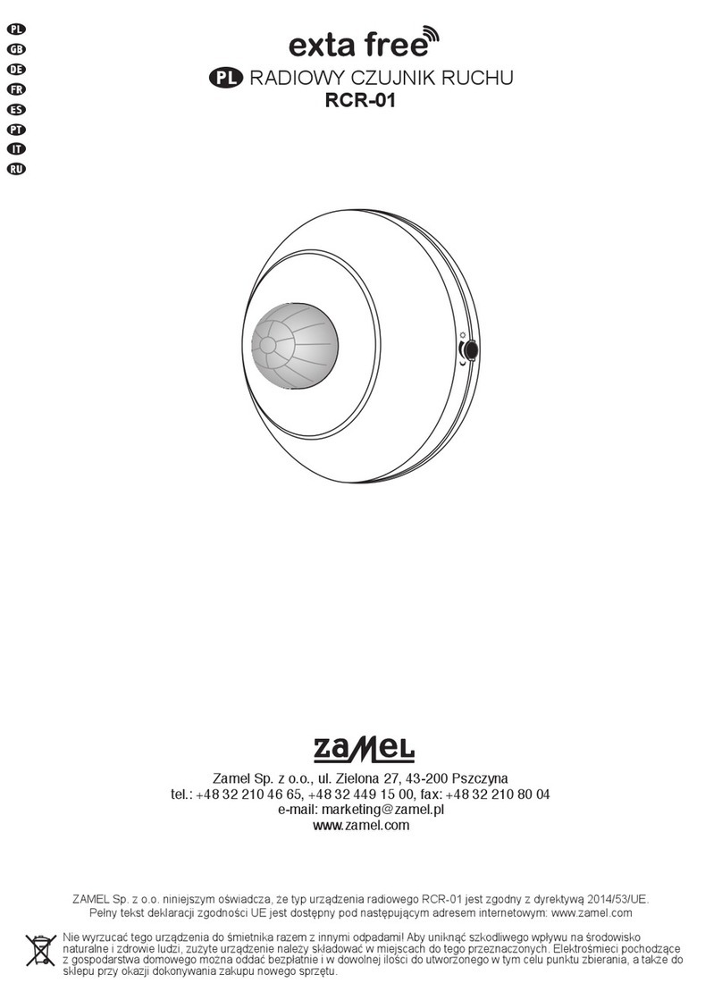 Zamel RCR-01 manual