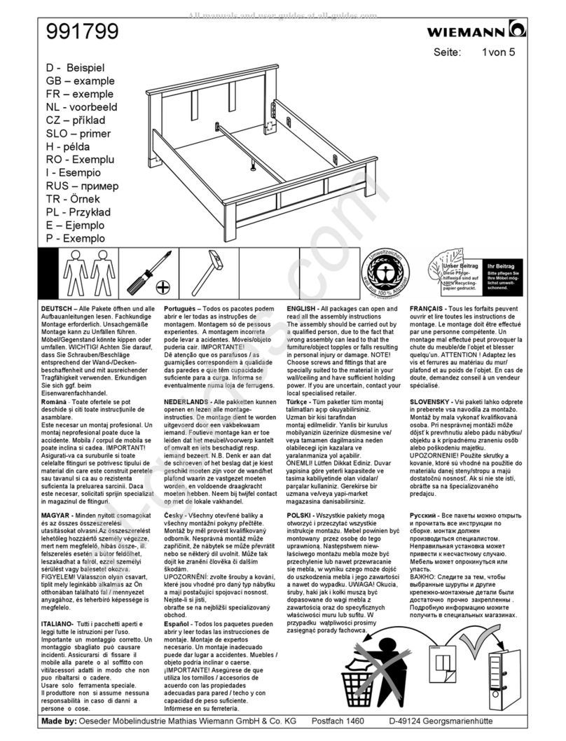 WIEMANN 991799 quick start guide