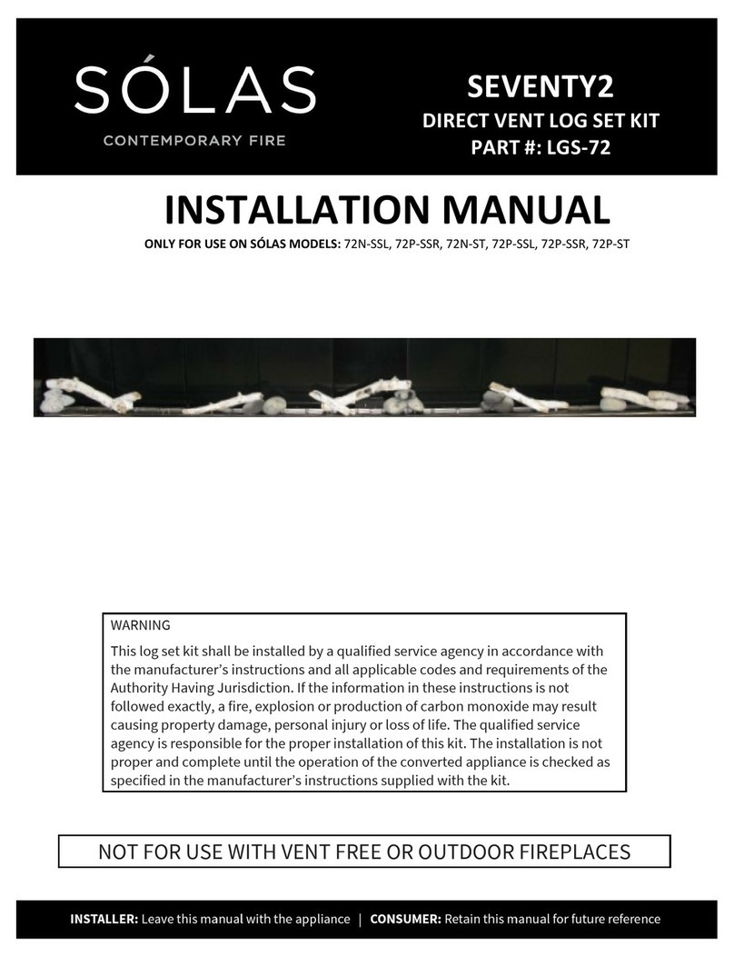 Solas SEVENTY2 LGS-72 User manual Solas SEVENTY2 LGS-72 User manual