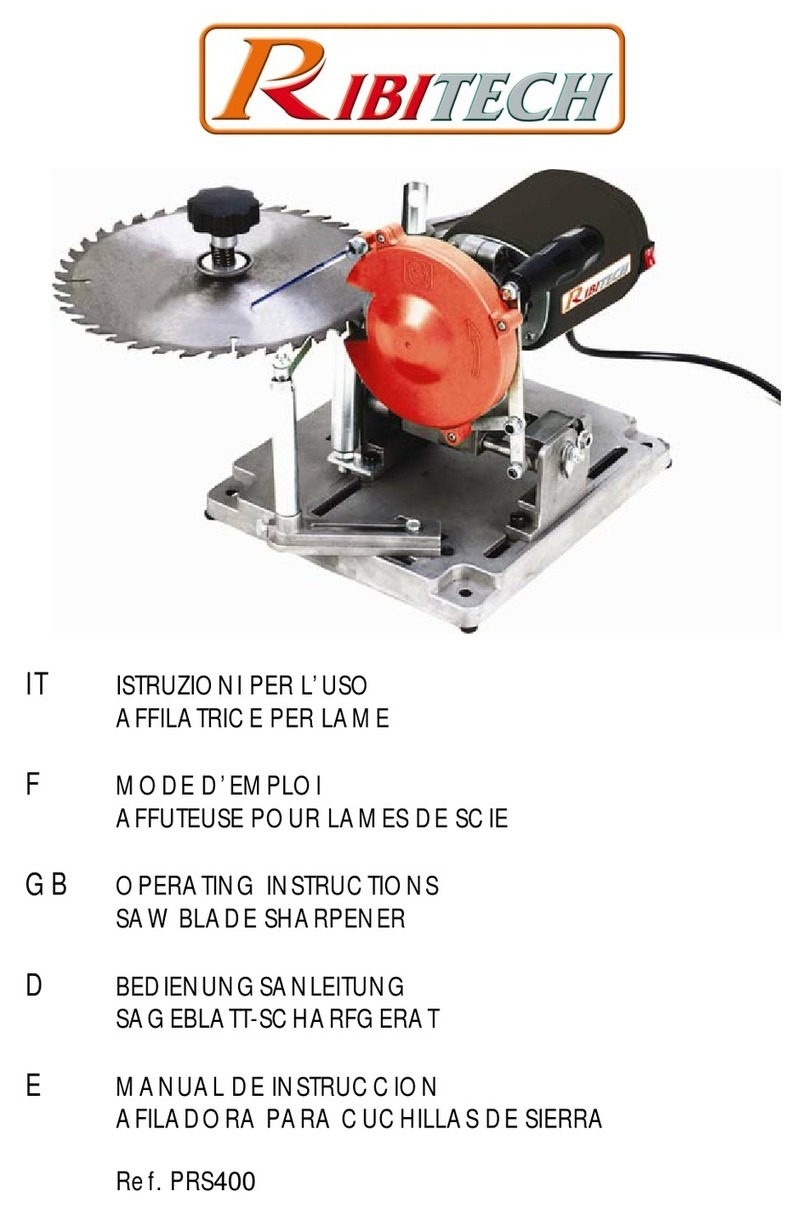 Ribitech PRS400 operating instructions