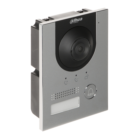 Dahua VTO2202F-P Quick install guide