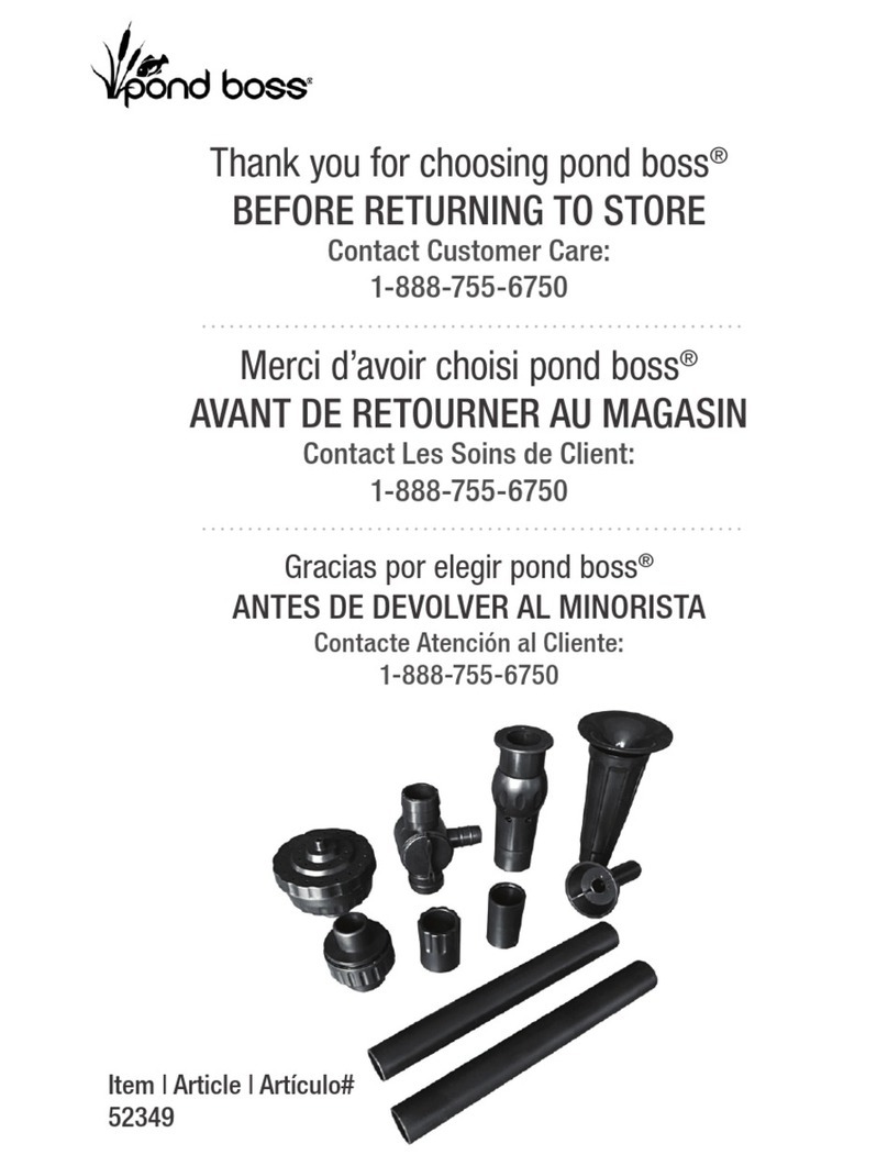 Pond Boss 52349 manual