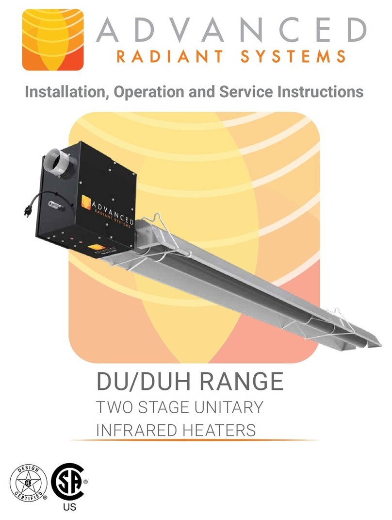Advanced DU-40 Installation, operation and service instructions Advanced DU-40 Installation, operation and service instructions