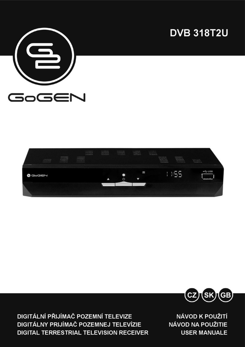 Gogen DVB 318T2U User manual