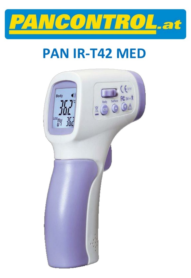 PANCONTROL PAN IR-T42 MED manual