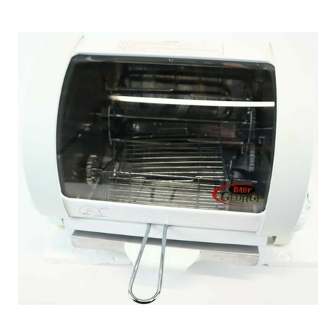 Salton BABY GEORGE GR59A User manual