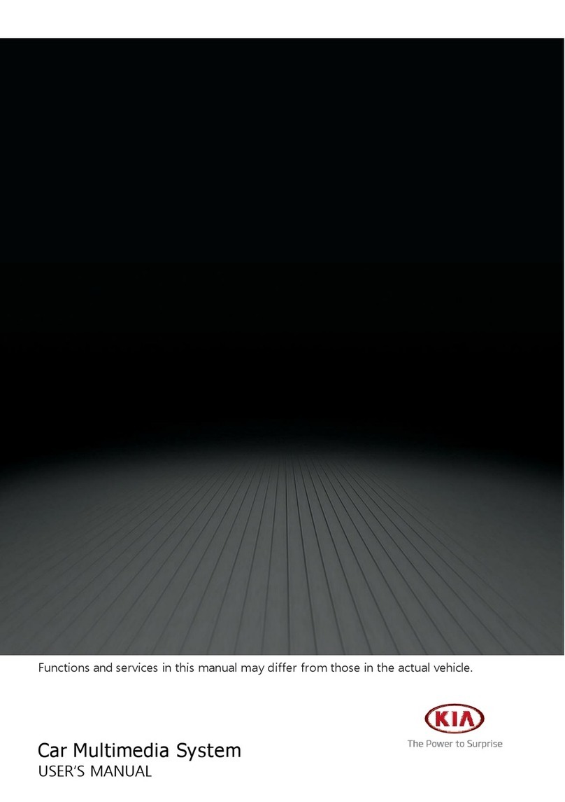 Kia Car Multimedia System user manual