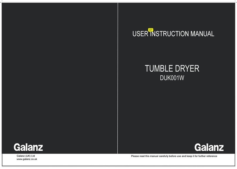 Galanz DUK001W User instruction manual Galanz DUK001W User instruction manual