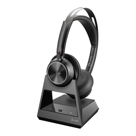 Plantronics POLYCOM Voyager Focus 2 Office User manual