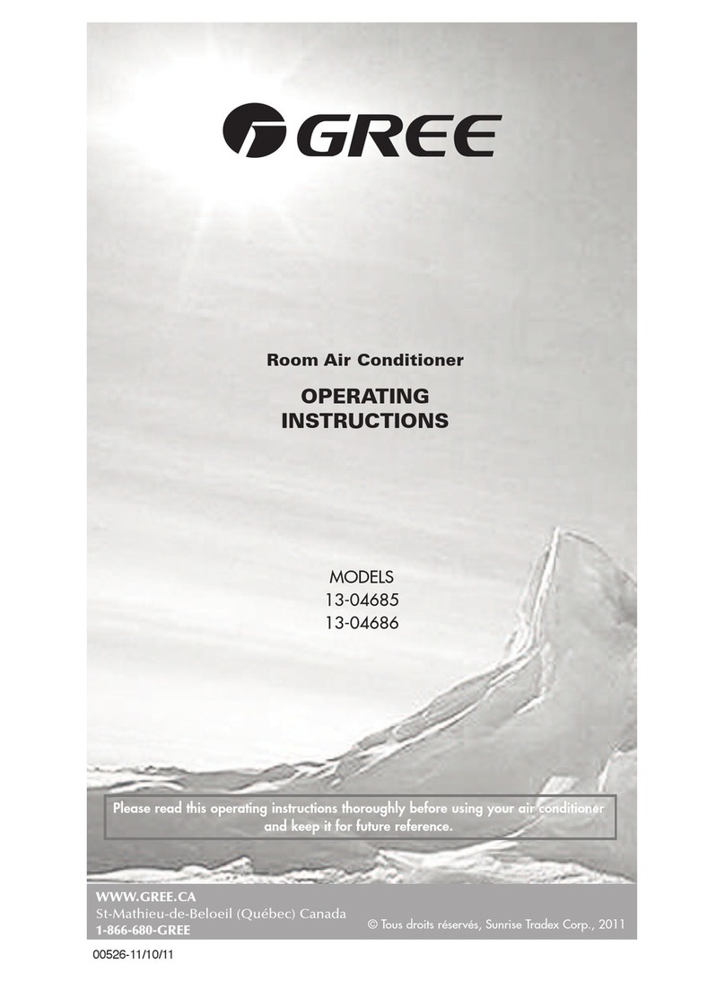 Gree 13-04685 User manual Gree 13-04685 User manual