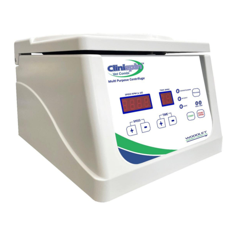 Woodley Clinispin Vet Combi User manual