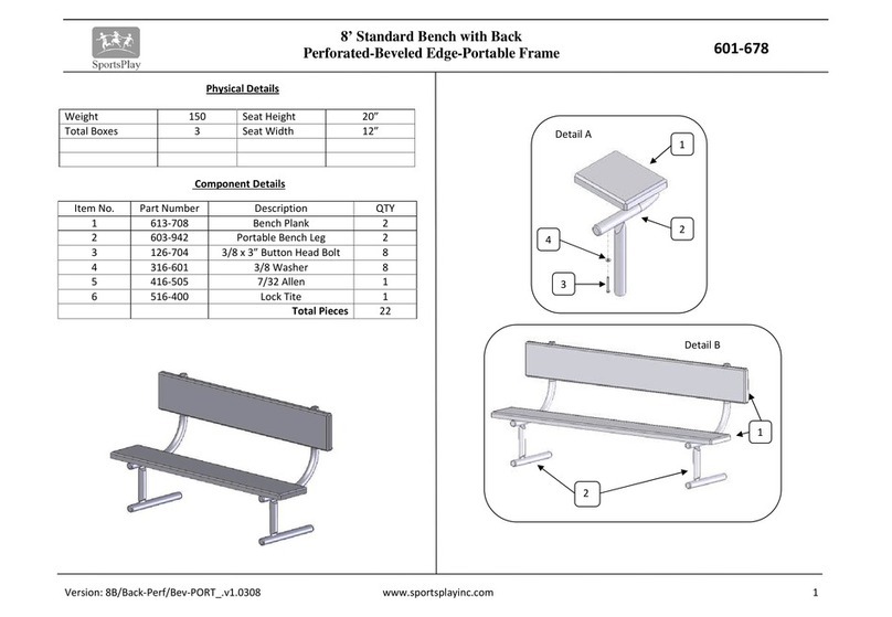 SportsPlay 601-678 Assembly instructions
