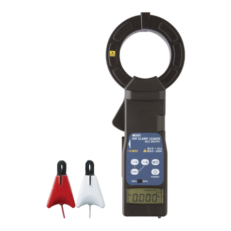 MULTI MEASURING INSTRUMENTS MCL-800IR instruction manual