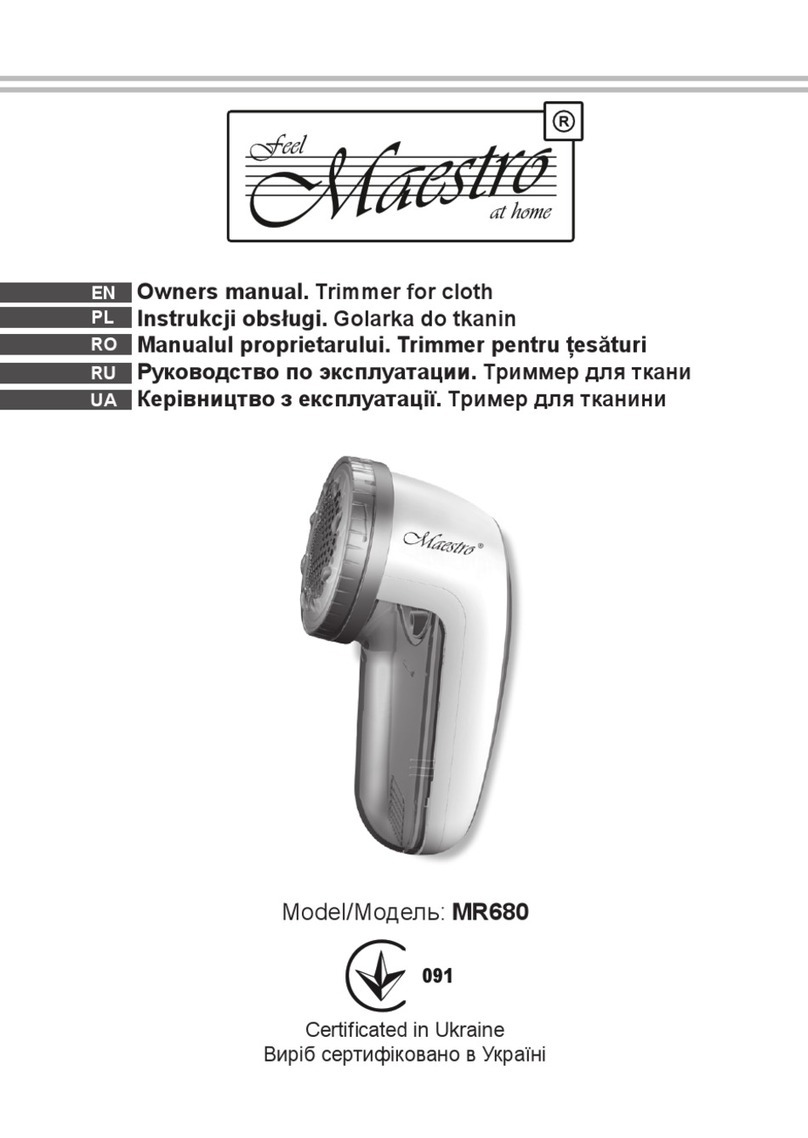 Maestro MR680 owner's manual