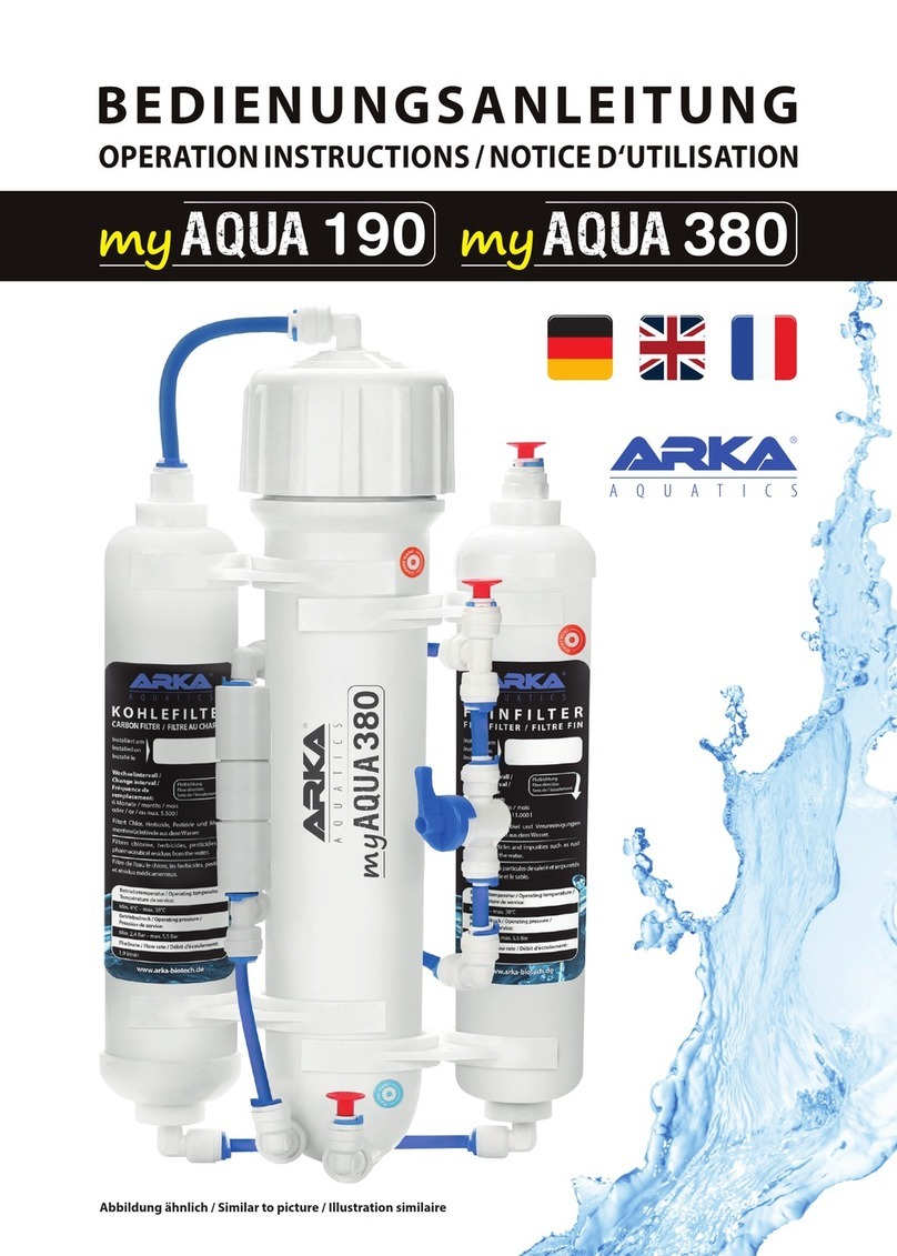 ARKA myAQUA 190 User manual