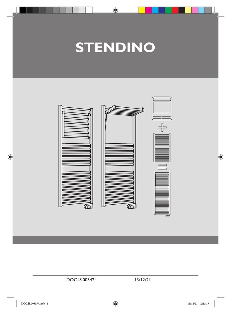DELTACALOR STENDINO 300 W instruction manual