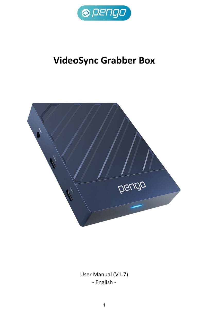 Pengo VideoSync Grabber Box user manual