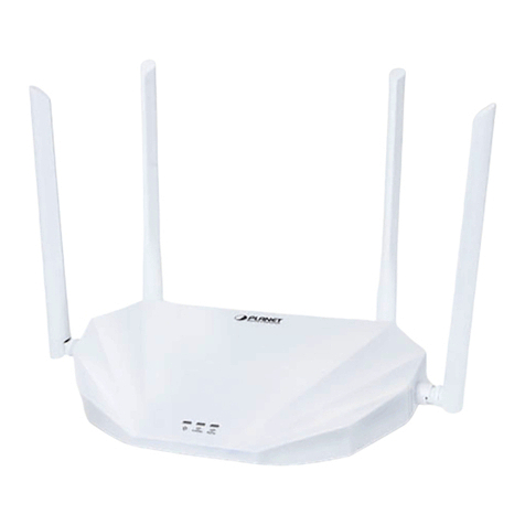 Planet Networking & Communication WDRT-1800AX User manual Planet Networking & Communication WDRT-1800AX User manual