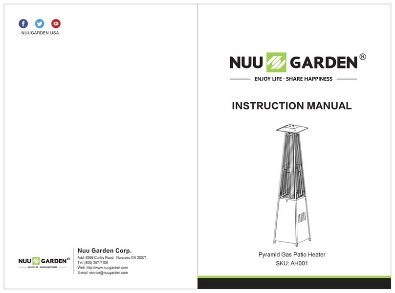 Nuu Garden AH001 instruction manual