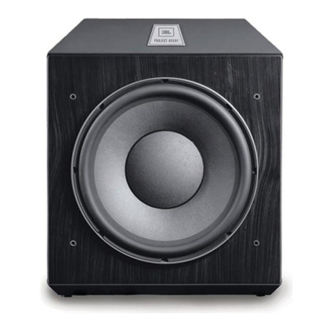 JBL 1500 ARRAY BG Service manual