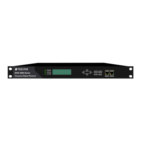 TELELYNX IDH2-3000 Series manual