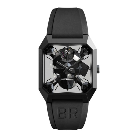 Bell & Ross BR 01 CYBER SKULL SAPPHIRE Specification sheet