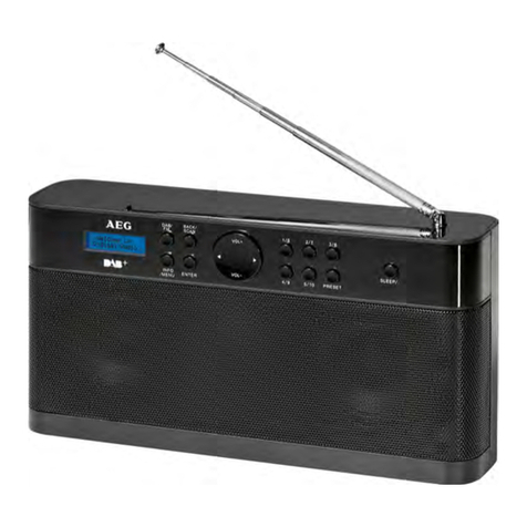 AEG DAB 4124 instruction manual