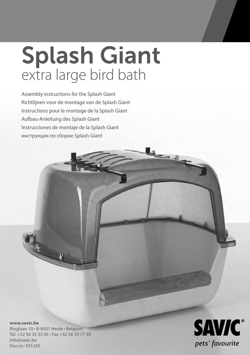 Savic Splash Giant Assembly instruction