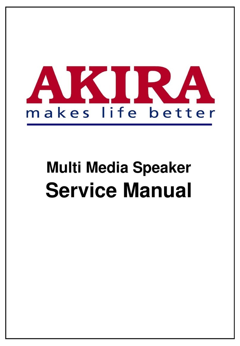 akira MMS-121 Service manual