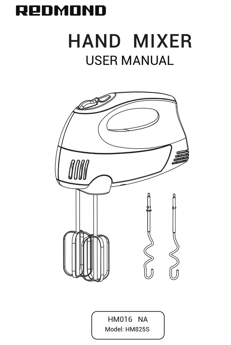 Redmond HM825S User manual