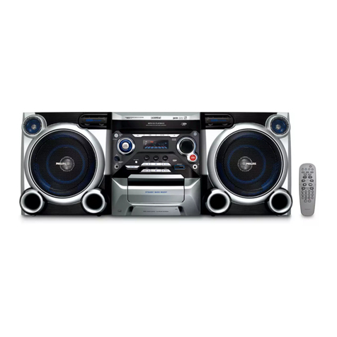 Philips FWM377 quick start guide