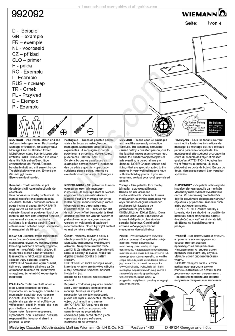 WIEMANN 992092 quick start guide