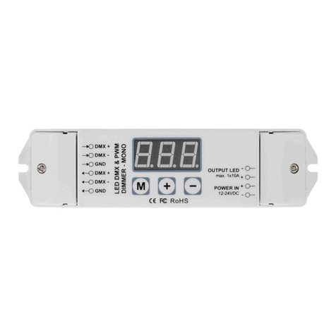 superbrightleds DMX-1CH-10A Instructional Sheet