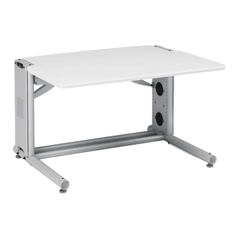 Ergotron 48" Bench II User manual