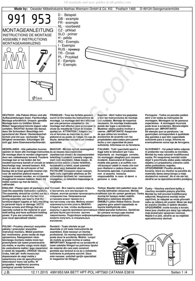 WIEMANN 991 953 quick start guide