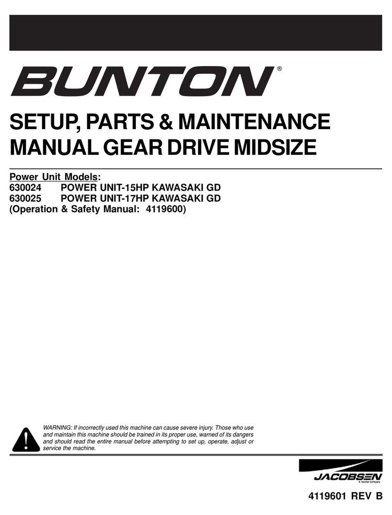 Jacobsen Bunton 630024 Manual