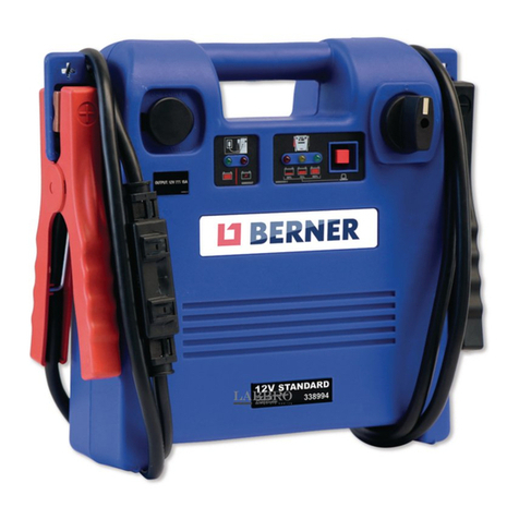 Berner Booster 12V Standard owner's manual
