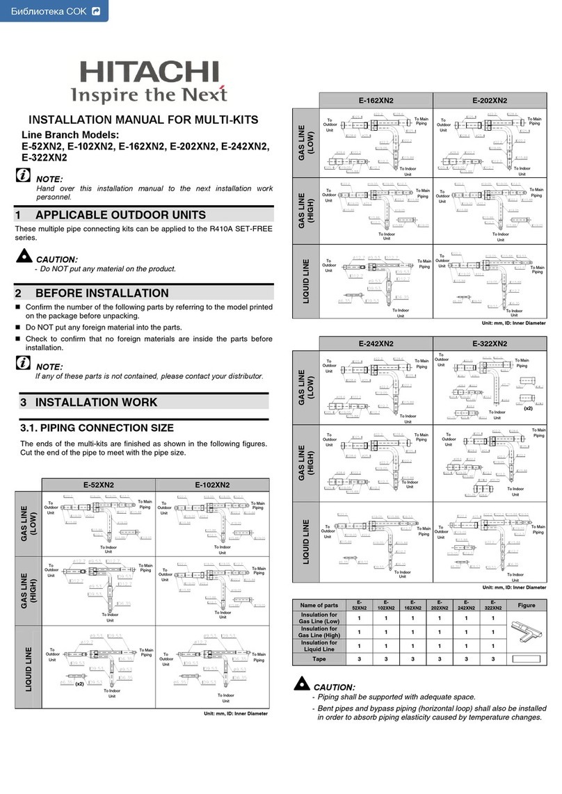 Hitachi E-52XN2 User manual