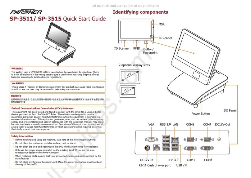 Partner SP-3511 User manual