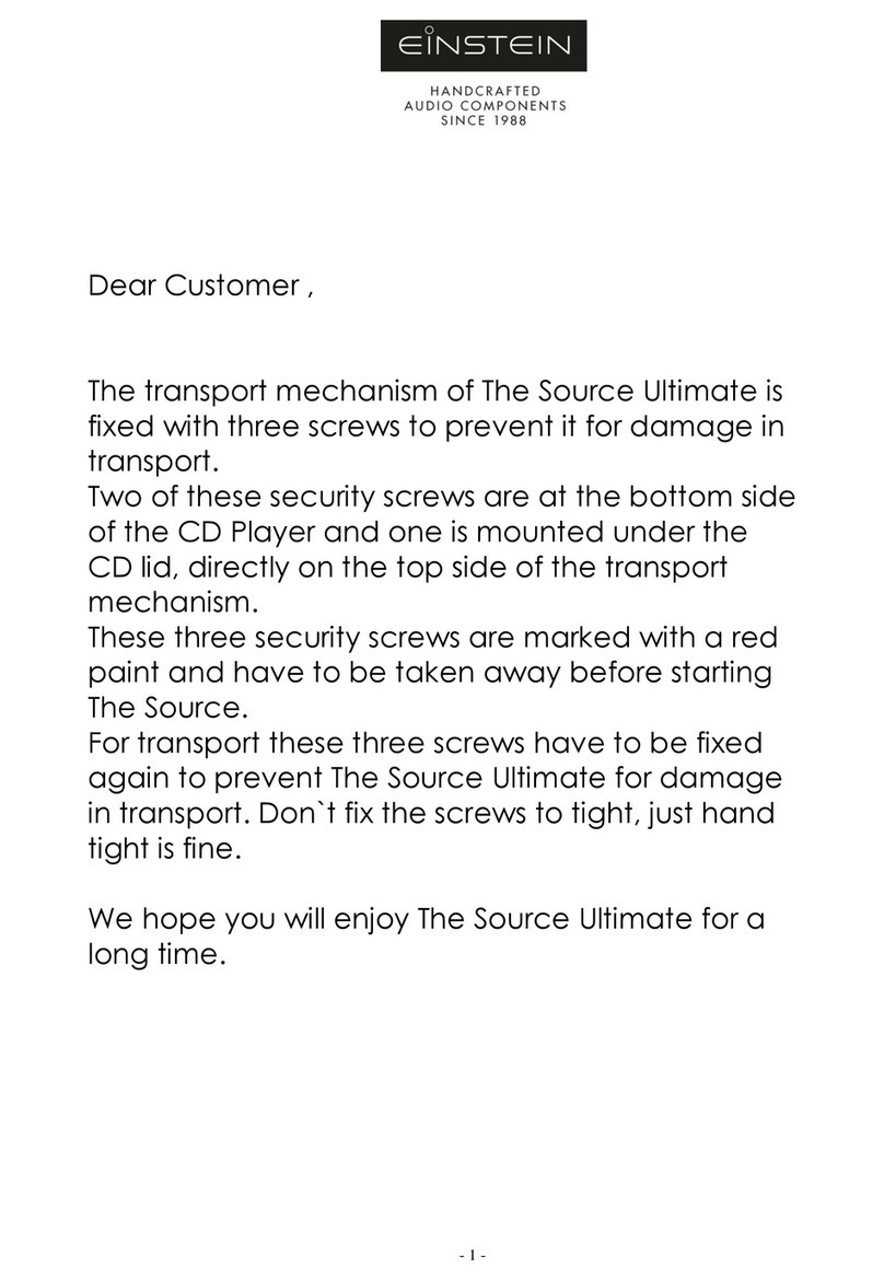 Einstein The Source Ultimate manual