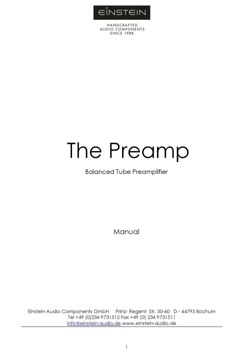 Einstein The Preamp manual