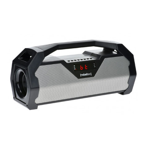 REBELTEC SoundBox 400 User manual