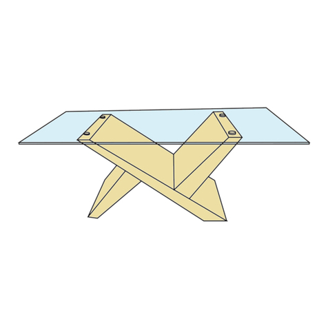 FURNITUREBOX TORINO TABLE Assembly guide