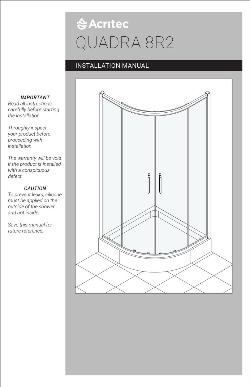ACRITEC QUADRA 8R2 installation manual ACRITEC QUADRA 8R2 installation manual