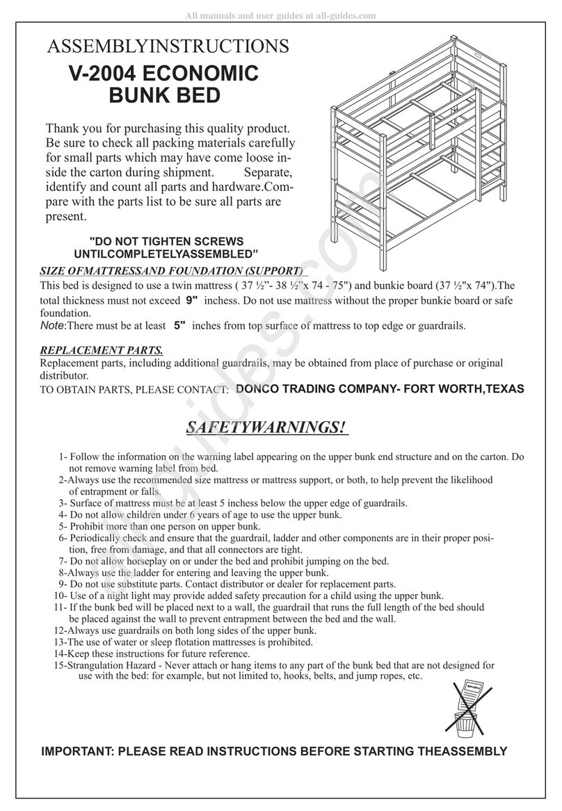 Donco V-2004 User manual