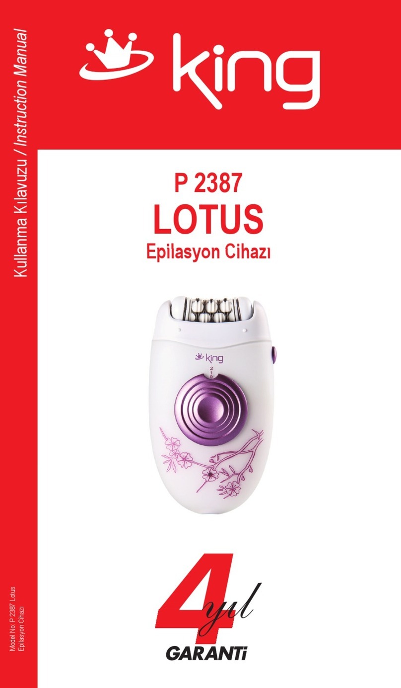 KING LOTUS P 2387 instruction manual