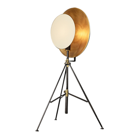 RH APOLLO FLOOR LAMP User manual